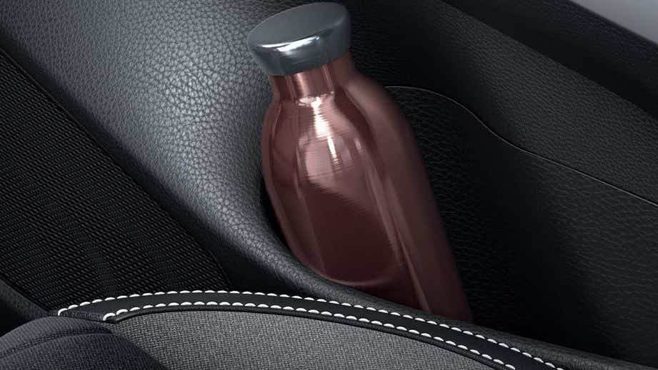 close-up of a Nissan Magnite 2020-2023 bottle holder