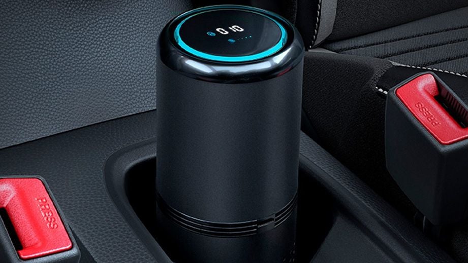 Center console view of a Nissan Magnite 2020-2023