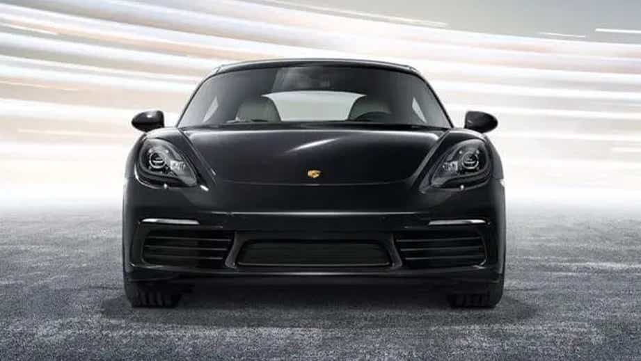 front view of a Porsche 718