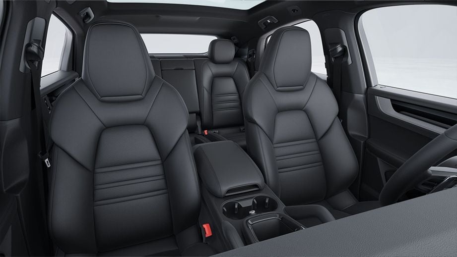 interior cabin view of a Porsche Cayenne Coupe
