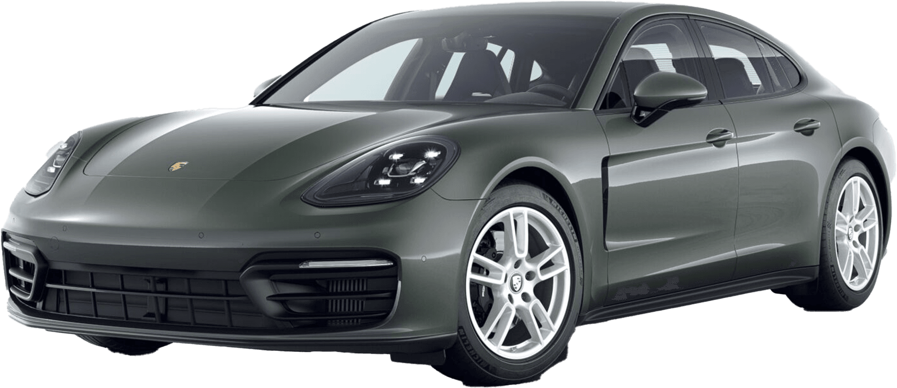 front three-quarter of a Porsche Panamera 2021-2023