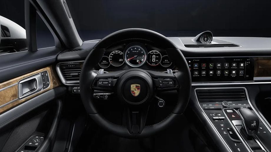 interior dashboard of a Porsche Panamera 2021-2023
