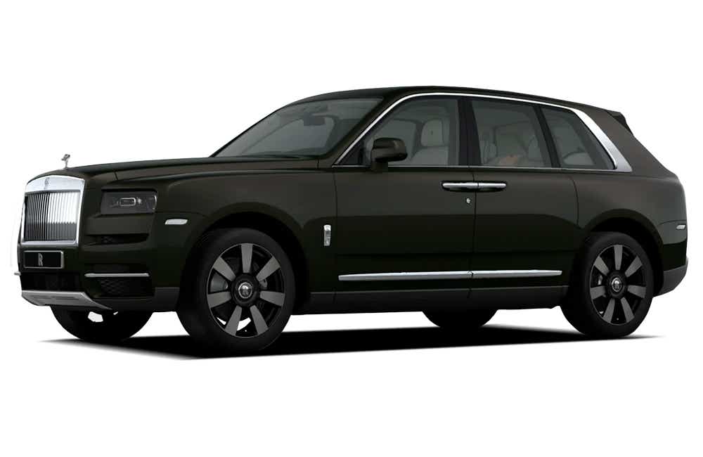 side view of a Rolls-Royce Cullinan