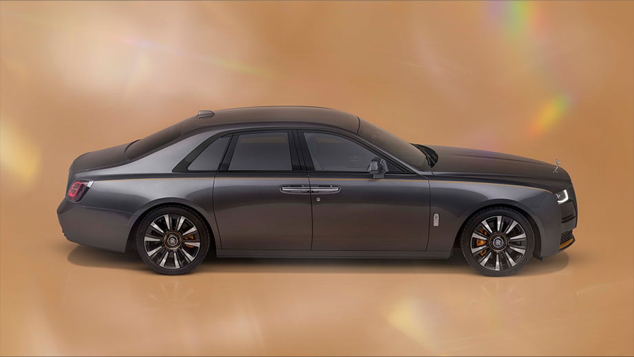 side view of a Rolls-Royce Ghost