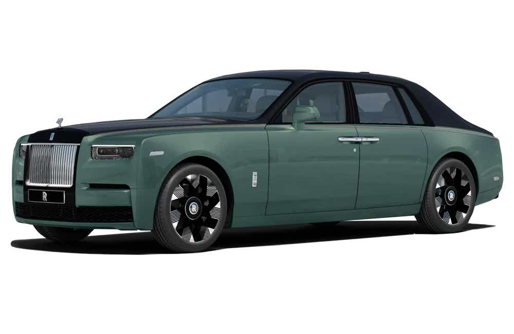 front three-quarter of a Monteverde With Black Diamond Rolls-Royce Phantom