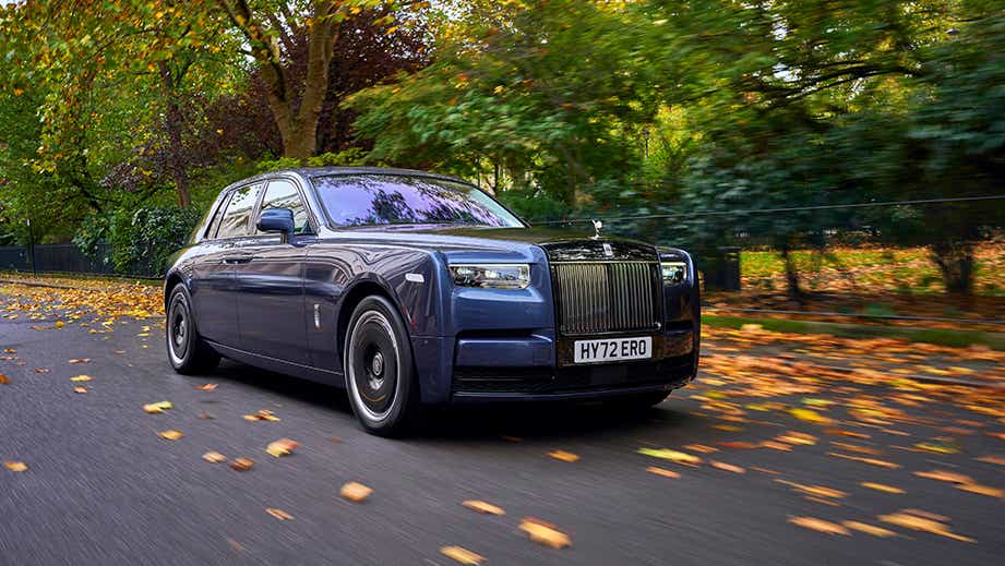 front three-quarter of a Monteverde With Black Diamond Rolls-Royce Phantom