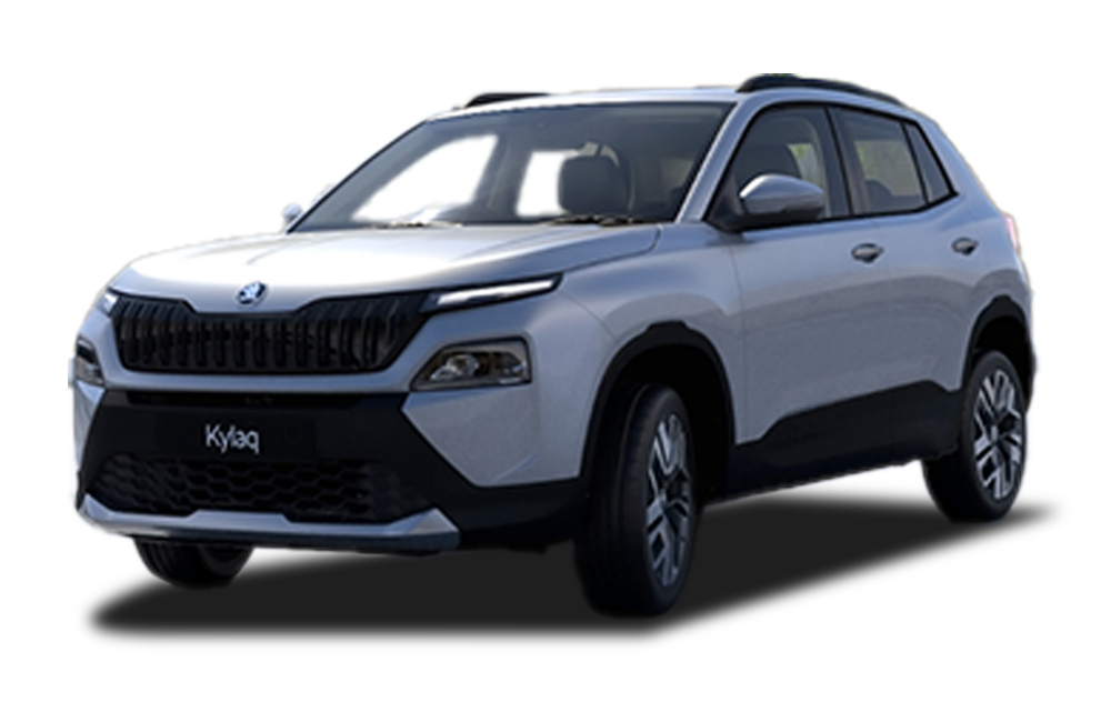 Skoda Kylaq left front view