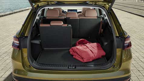 Boot space view of a Skoda Kodiaq