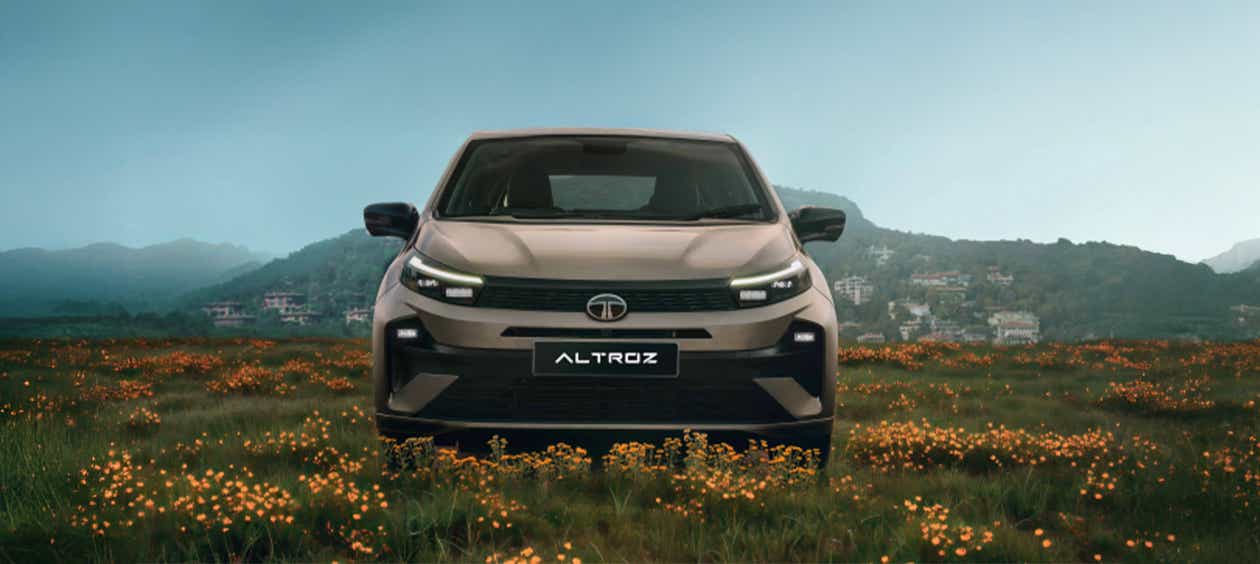 front view of a Tata Altroz