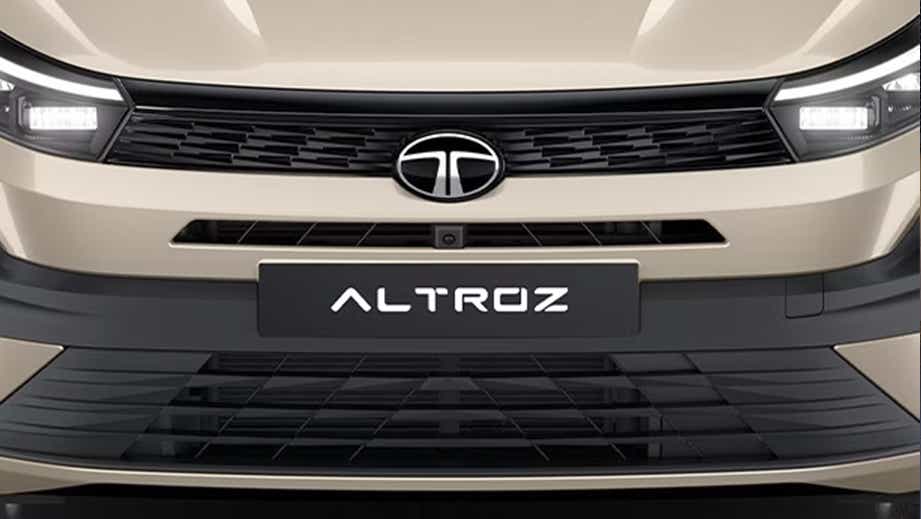front grille view of a Tata Altroz