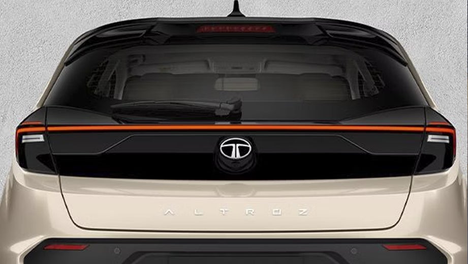 Rear view of a Tata Altroz