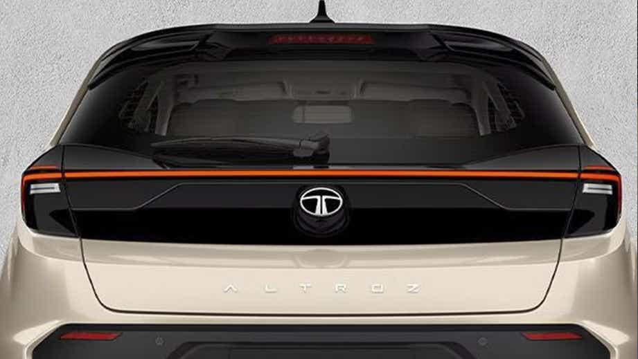 Rear view of a Tata Altroz