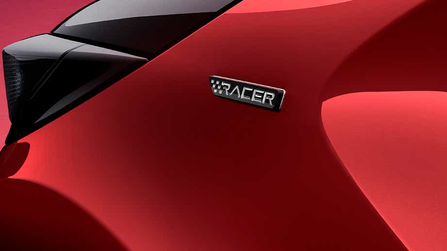 Rear fender close-up of a Tata Altroz Racer