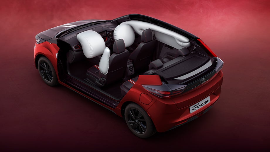 interior safety airbags view of a Tata Altroz Racer