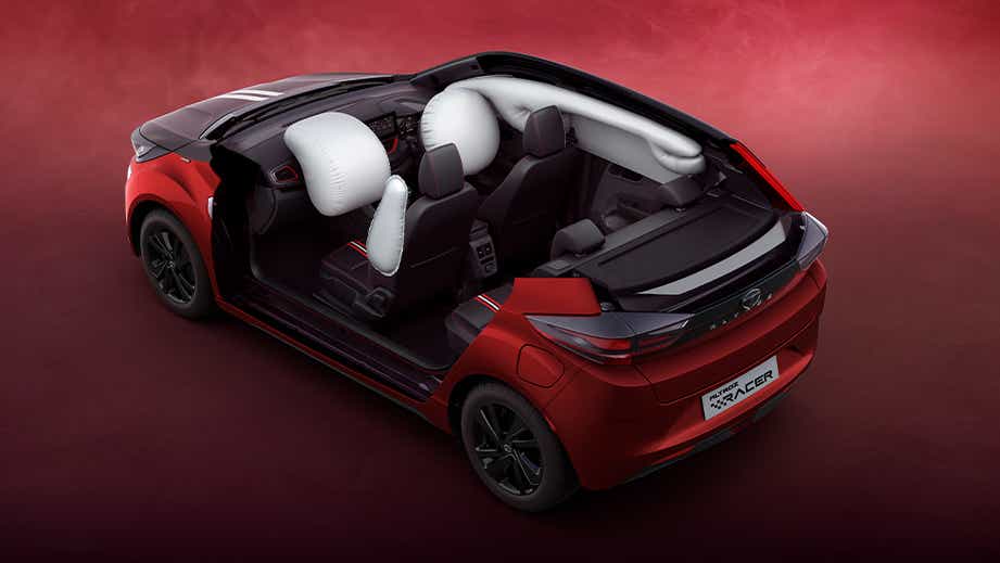 interior safety airbags view of a Tata Altroz Racer