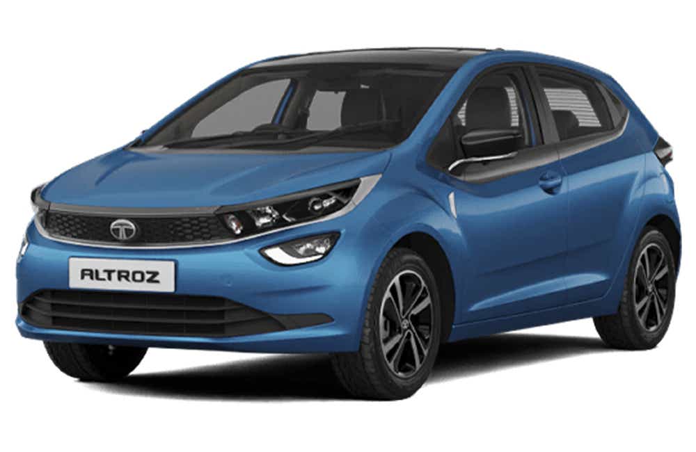 front three-quarter view of a Tata Altroz 2020-2024