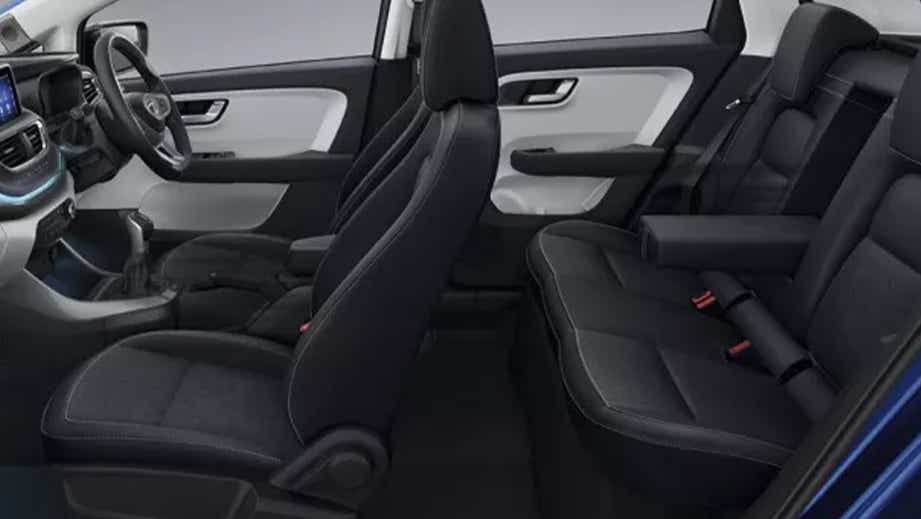 interior view of a Tata Altroz 2020-2024