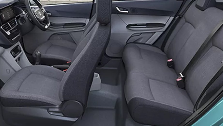 interior cabin view of a Tata Tiago