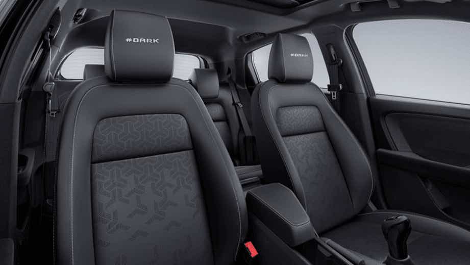 interior front seats of a Tata Altroz 2020-2024
