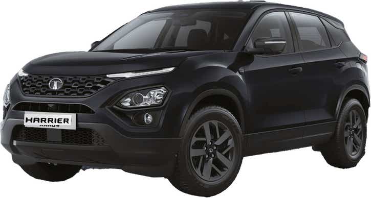 front three-quarter view of a Tata Harrier 2019-2023