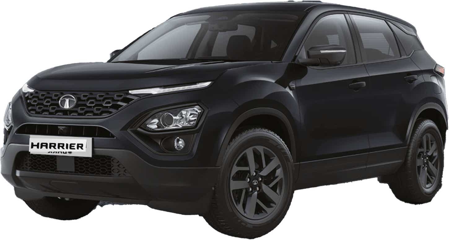 front three-quarter view of a Tata Harrier 2019-2023