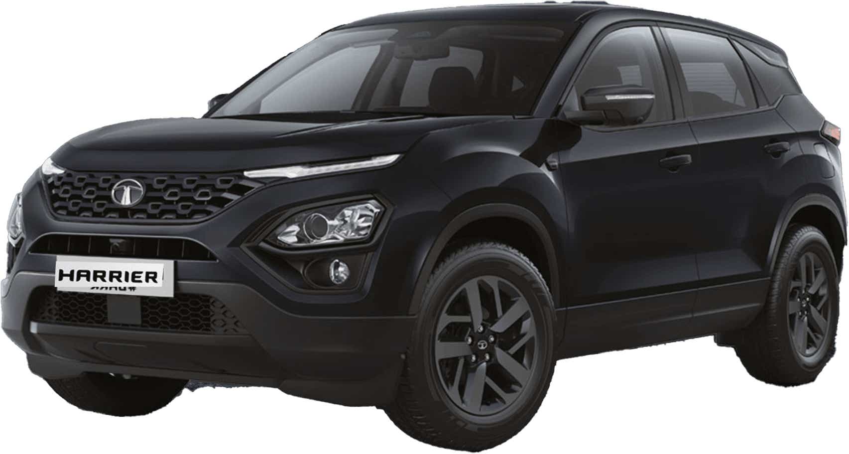 front three-quarter view of a Tata Harrier 2019-2023