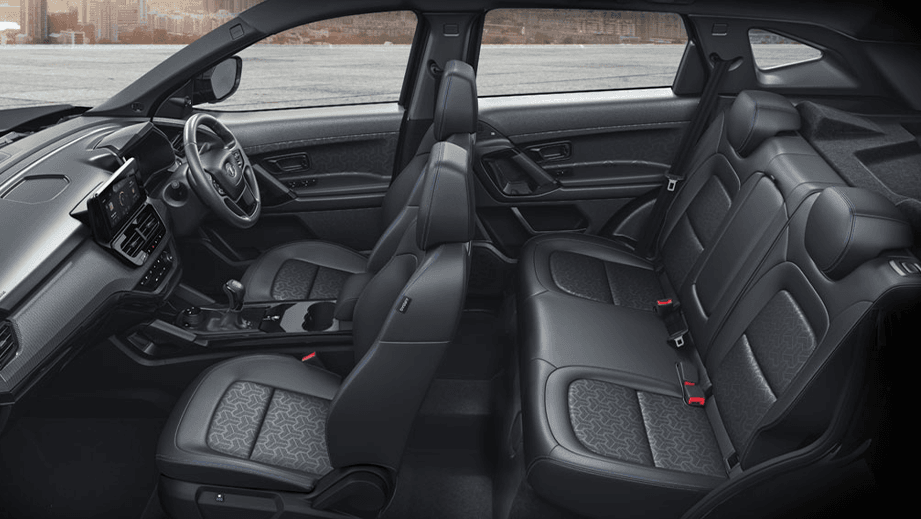 interior view of a Tata Harrier 2019-2023