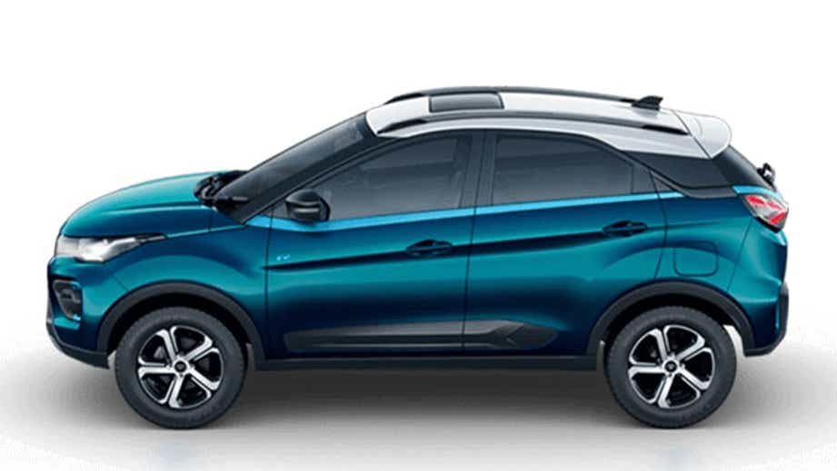 side view of a Tata Nexon EV Prime