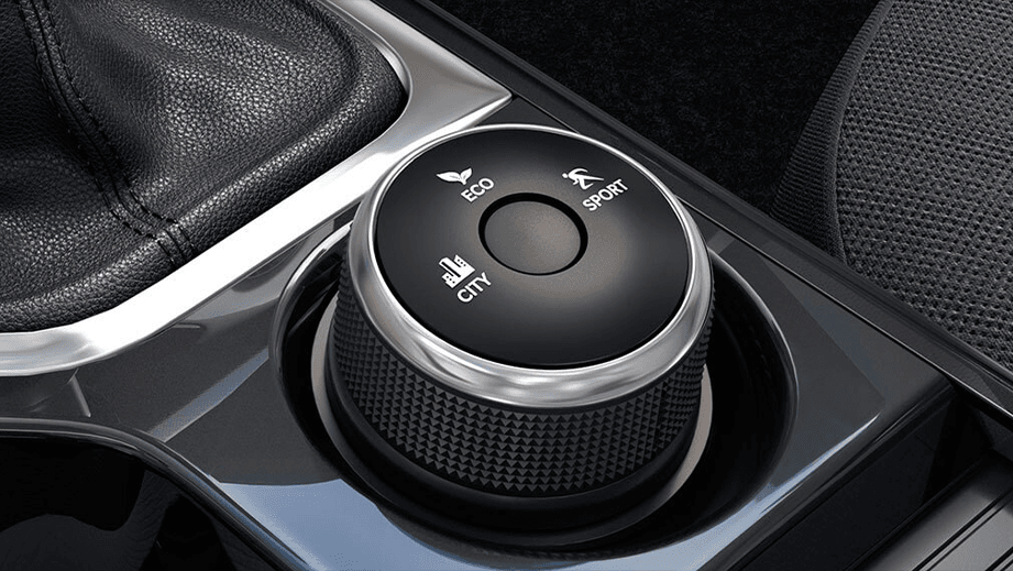 drive mode selector dial of a Tata Nexon 2017-2023