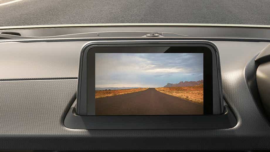 infotainment display of a Tata Nexon 2017-2023