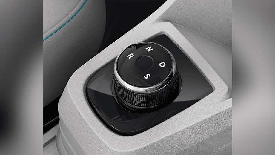 Gear selector dial of a Tata Tigor EV