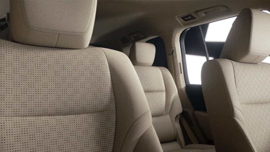 interior seats of a Toyota Land Cruiser 300