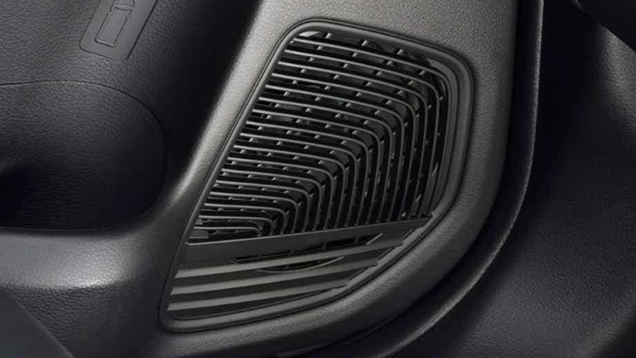 close-up of an air vent inside a Toyota Urban Cruiser Taisor