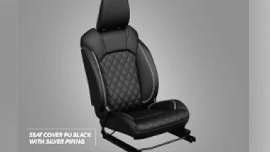 front seat view of a Toyota Glanza