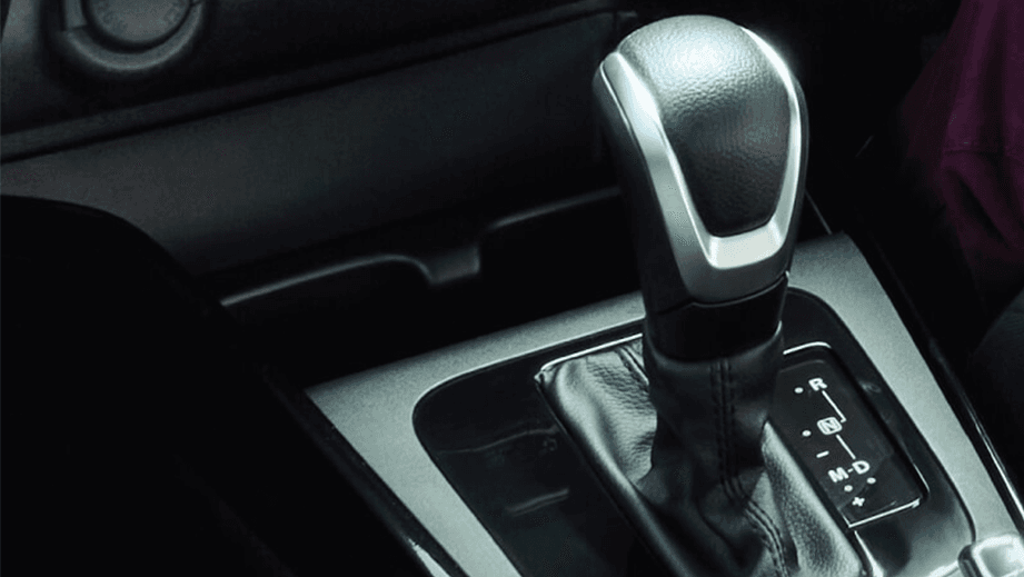 gear lever of a Toyota Glanza