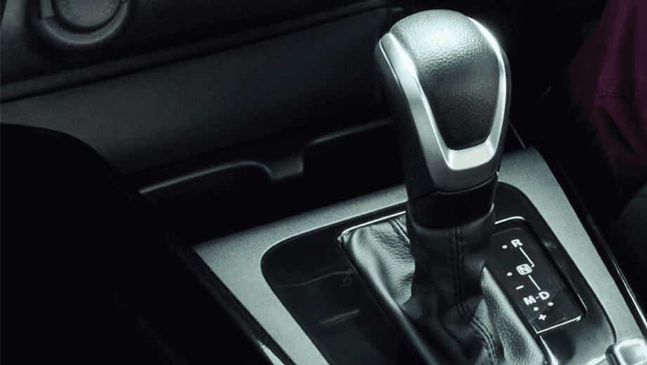 gear lever of a Toyota Glanza