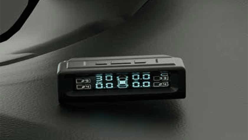 dashboard view of a Toyota Innova Crysta