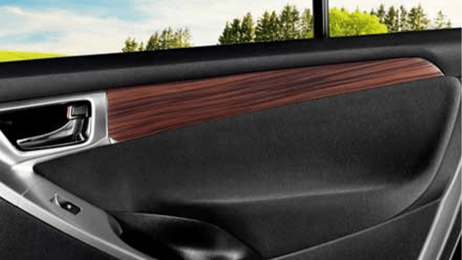 door panel interior of a Toyota Innova Crysta