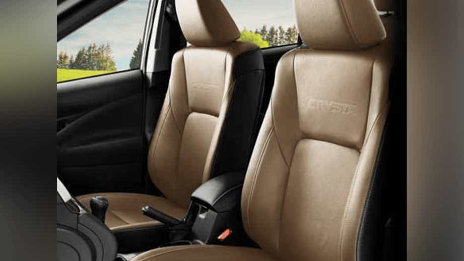 front seats of a Toyota Innova Crysta