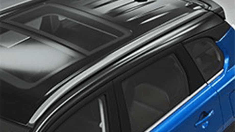 roof and sunroof view of a Toyota Urban Cruiser Hyryder