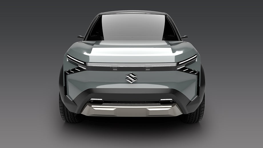 front view of a Maruti Suzuki e Vitara