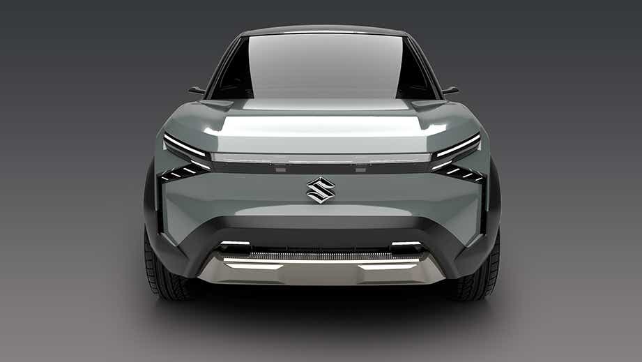 front view of a Maruti Suzuki e Vitara
