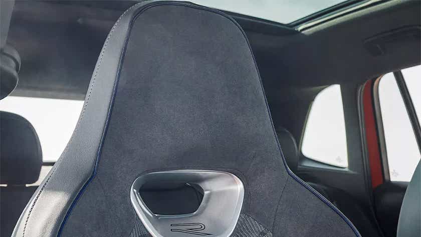 front sports seat of a Volkswagen Tiguan