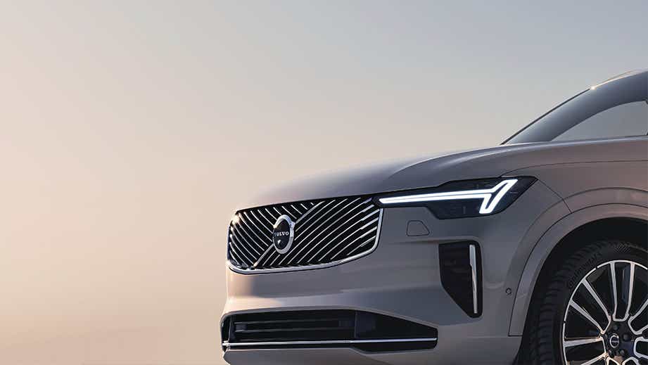 Front view of a Volvo XC90