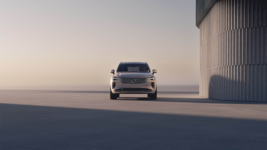 Front view of a Volvo XC90
