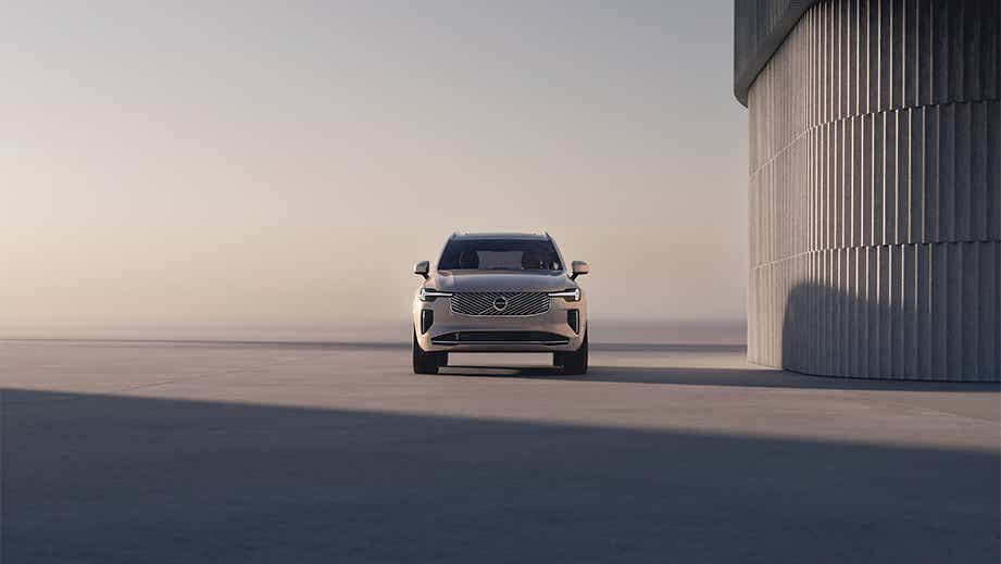 Front view of a Volvo XC90