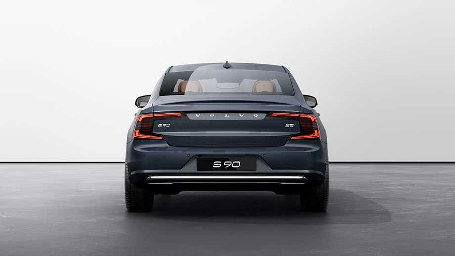 rear view of a Volvo S90