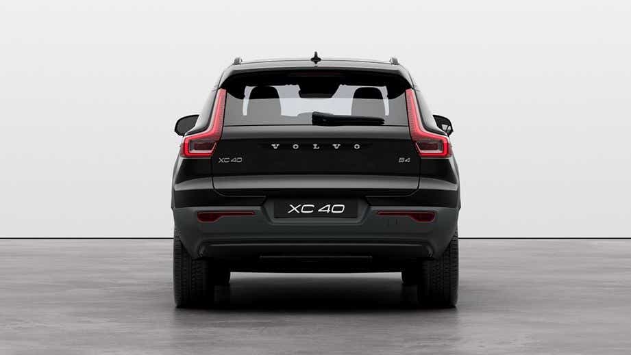 rear view of a Volvo XC40