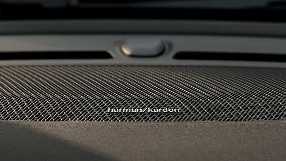 Interior speaker grille of a Volvo XC40