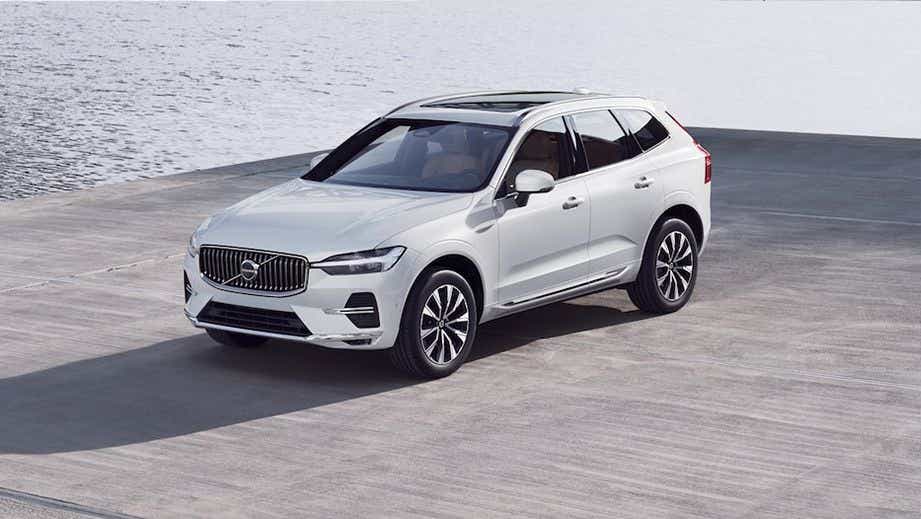 Front three-quarter view of a Volvo XC60